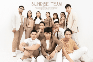 Chụp ảnh profile Sunrise team